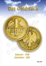 Poster A3: Motiv3 Deutsche Mark.